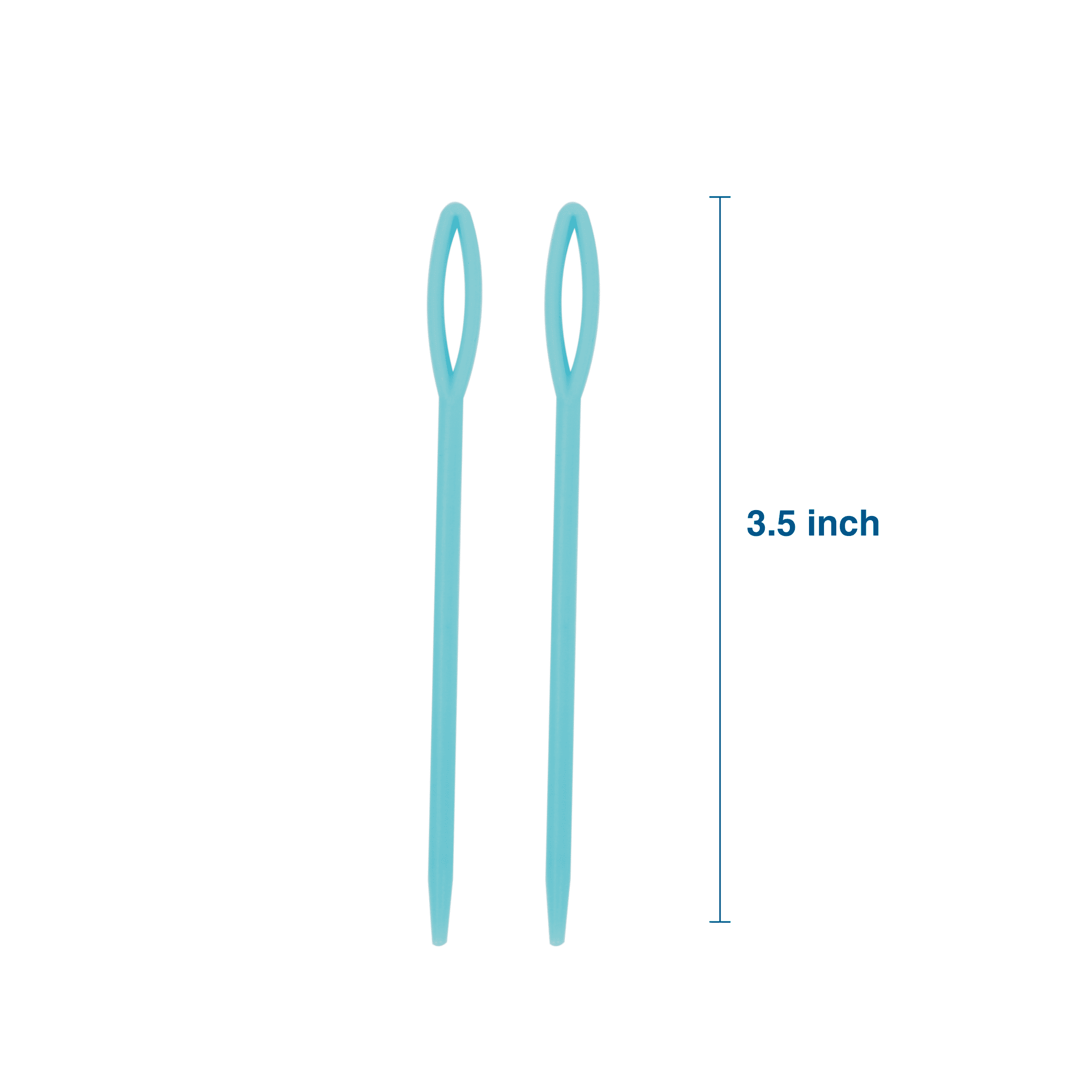Hello Hobby Plastic Yarn Needles, 3.75 in, 2-Piece Set