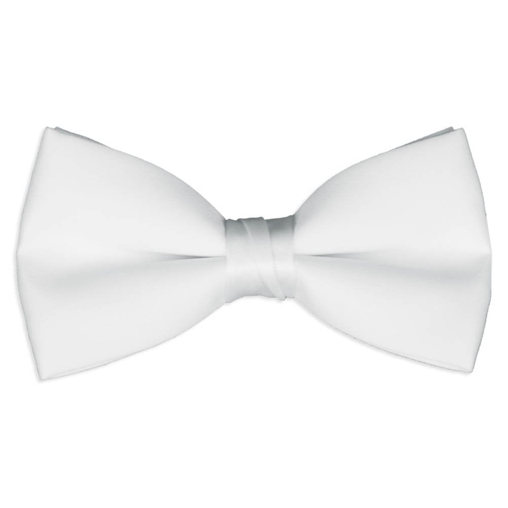 NEW MENS DICKIE BOW TIE BRIGHT WHITE ADJUSTABLE WEDDING BOWTIE 12/" TO 18/"