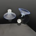 thumbnail image 3 of Ventosa AccencyC de 40 mm de PVC transparente para baño, 50 unidades, 3 of 7