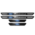 thumbnail image 2 of Ford Thunderbird Real Carbon Fiber 4 Pcs Universal Door Sill Step Protector Guard Decal Plates Guard, 2 of 6