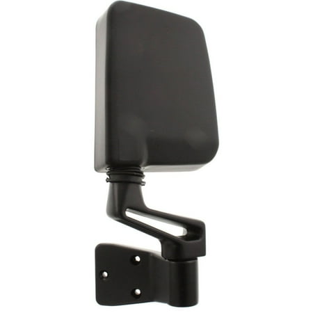 Left Mirror Arm - NEW MANUAL MIRROR WITH ARM LEFT SIDE FITS 1994-02 JEEP WRANGLER 55027207