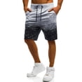 thumbnail image 5 of Men Fashion Gradient Sports Shorts Men Stylish Shorts with Pocket, 5 of 9