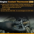 thumbnail image 3 of Termostato de Refrigerante del Motor Unique Bargains HL3Z8575A/HL3Z8575B para Ford F-150 3.5L V6 2017-2021 Reemplazo del Sistema de Refrigeración Automotriz con Sello, 3 of 7