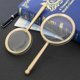 thumbnail image 3 of 10X Handheld Magnifying Glass with Large Lens and Metal Handle, 3 of 5