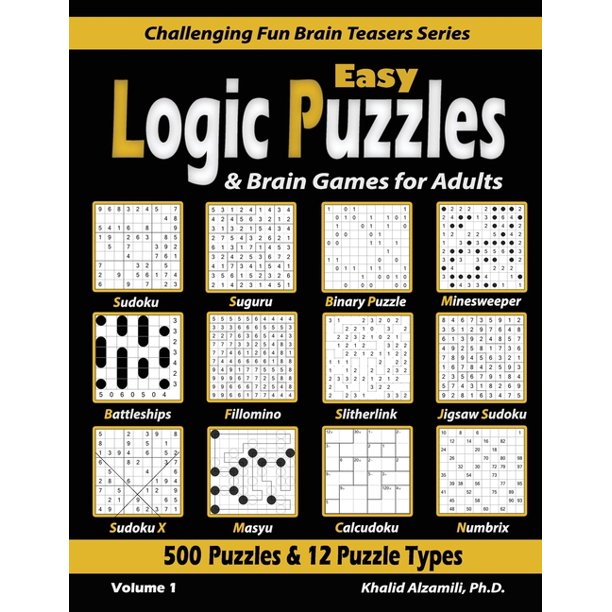 challenging fun brain teasers easy logic puzzles brain games for
