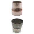thumbnail image 1 of Adaptador reductor de gas de universal de material acero inoxidable de 2 piezas que de 3 "a 4", 1 of 9
