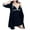Black, variant on Nexjvus Women's Nightgowns Silk Sleepwear Nightdress 2 Piece Size L