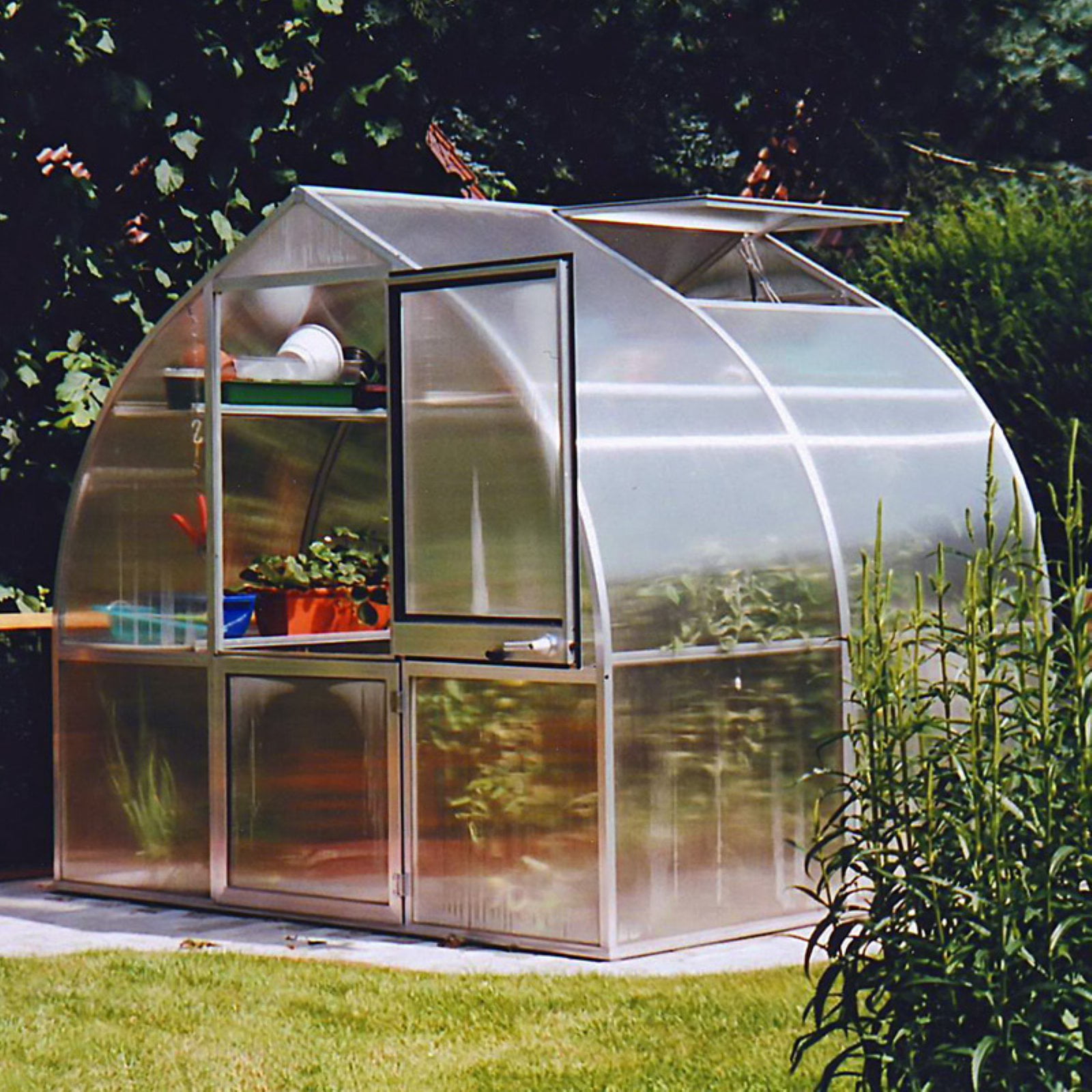 Hoklartherm RIGA IIS 7.6 x 7-Foot Greenhouse by Exaco Trading Co