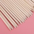 thumbnail image 4 of Miangastore 100pcs Multi-functional Nail Art Polish Orange Wood Sticks Cuticle Pusher Removers, 4 of 9