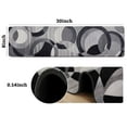 thumbnail image 3 of Stair Treads Non Slip for Wooden Steps Indoor 4 Pack 8"x30",Modern Wavy Circles Carpet Stair Runner with Rubber Backing,Washable Reusable Stairs Step Treads Soft Safety for Kids Elders Dogs, 3 of 6