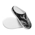 thumbnail image 3 of Daiia Running Horse Print Women’s Fuzzy Slippers Memory Foam Lightweight House Shoes Cozy Loafer Flannel House Shoes-42/43, 3 of 7