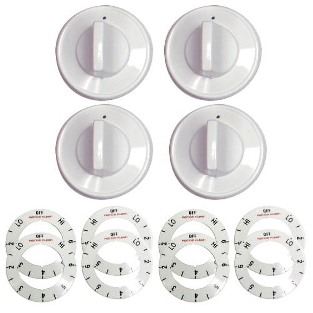 Range Kleen Knob Electric Chrome, 4 Pk