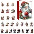 YUANZI Surprise Box Purrfect Christmas Countdown! 24 Cute Cat Acrylic