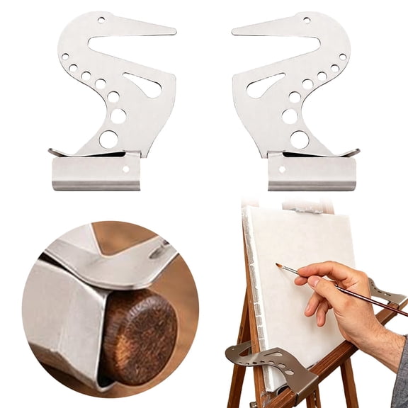Artist Hand Support Bridge 1 Pair Adjustable Hand Rest for Painting Drawing Detail Work, Acrylic Hand Stabilizer Support Tool for Canvas Illustration Miniature Art