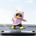 thumbnail image 1 of Car Bear Ornaments Cute Scooter Power Bear Car Interior Supplies Home Decoration Supplies, 1 of 2
