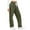 Army Green, variant on Erwazi Womens High Waisted Joggers Sweatpants Solid Color Casual Pants Athletic Drawstring Waist Spring Fall Outfits with Pockets