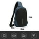 thumbnail image 5 of Mochila con honda, bandolera, bolso de senderismo, bolso de pecho impermeable ligero informal para todo fósforo, 5 of 6