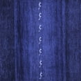 thumbnail image 1 of Ahgly Company Indoor Square Abstract Blue Contemporary Area Rugs, 7' Square, 1 of 4