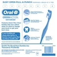 thumbnail image 2 of Lot of 8 Oral B CrossAction Advanced Soft Toothbrushes w Maxi Clean Bristless, 2 of 2