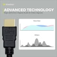 thumbnail image 2 of Cable HDMI Knox Gear Mini a Estándar 4.6 m 4K 60Hz Nylon, 2 of 9