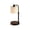 White, variant on IPEWLEX Modern Adjustable Table Lamp with Fabric Shade - Flexible Height, Soft Uniform Lighting, Stable Metal Base for Bedroom, Living Room, Office, Reading & Home Decor