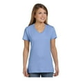 thumbnail image 1 of Hanes Ladies Ringspun Cotton Nano-T V-Neck T-Shirt, Style S04V, 1 of 1