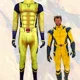 thumbnail image 2 of Disfraz de Deadpool para adultos y niños, disfraz de superhéroe de la película Wolverine, traje Zentai estampado, mono, traje elegante para fiesta de Halloween, 2 of 6