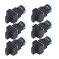 thumbnail image 2 of 25 Pcs Changeover Switch BEMLA1622XD/31F 3 Positions Selector Switch with Knob 24V for Electrical Equipment(Red ), 2 of 5