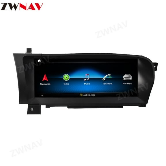 ZWNAV 10.25 inch car radio for Mercedes Benz S-Class W221 2006 - 2012 Android 12 CarPlay GPS Navigation Multimedia Player Head Unit