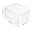 thumbnail image 2 of unbranded Caja Organizadora Apilable Transparente Para Escritorio Con Espacio Optimizado, 2 of 8