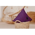 thumbnail image 4 of 20" x 20" Simply Daisy Hanging Spiders Halloween Polyester Accent Pillow, Amethyst Qty 1, 4 of 4