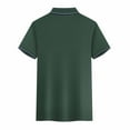 thumbnail image 4 of AXXD Basic Dressy Tops for Women Summer 2024 Solid Sports Quick Dry Shirt Men's And Short Sleeve V-neck Top/Shirt, 4 of 6