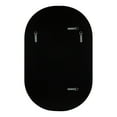 thumbnail image 4 of Kate and Laurel Caskill Modern Capsule Mirror, 22 x 34, Black, Rounded Rectangular Narrow Mirror for Wall, 4 of 8