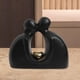 thumbnail image 3 of Figura de pareja besándose, escultura de amantes, colección minimalista, San Valentín Negro, 3 of 7