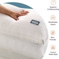 thumbnail image 3 of Kingfansion Bed Pillows Standard Clearance, Neck Support Pillow Sleeping Pillows Standard, Memory Foam Pillows Neck Pain Relief, White, 18x27, 3 of 7