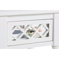 thumbnail image 4 of Convenience Concepts French Country Khloe Deluxe 1 Drawer Accent Table with Shelf, White, 4 of 6