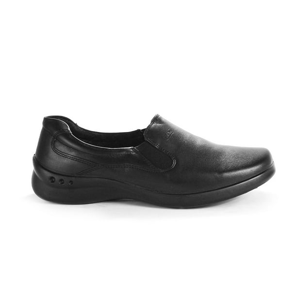 Cerrado Confort Mujer Flexi Piel 48301 Negro Flexi Piel