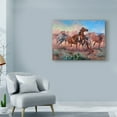 thumbnail image 3 of Trademark Fine Art 'Runnin Thunder' Canvas Art by Jack Sorenson, 3 of 4
