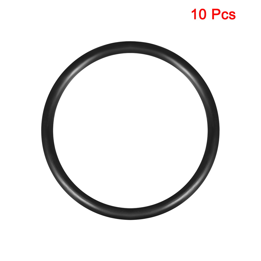 10 Pcs 65mm x 59mm x 3.5mm Rubber Oil Sealing O Rings for Mechanical 
