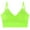 Mint Green, variant on XFLWAM Bras for Women Ribbed Full Coverage Bra Wireless Everyday Bra Soft Liftup High Stretch Bras Thin Breathable Underwear