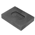 thumbnail image 3 of Molde de lingote de fundición, calentamiento rápido, enfriamiento, molde de fusión de metal resistente al desgaste para refinación de fundición, 3,1 X 2,4 X 0,6 pulgadas, 3 of 5