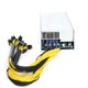 thumbnail image 3 of Conector Unidad de fuente de alimentación ETH de escritorio 2200W para minería de minero BTC Bitcoin Ethereum Tmvgtek Para estrenar, 3 of 5