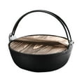 thumbnail image 5 of Fancyes Sukiyaki Nabe Pot Japanese Designing Home Use Evenly Heat Camping Cooking Easy Cleaning Cooking Pot Stockpot for Outdoor Braising with lid, 5 of 8