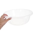 thumbnail image 3 of Lavabo de plástico transparente Lavabo Suministro de cocina Tinas de plástico Tina de lavado Salón Limpieza facial Lavabo Lavabo para remojo de pies Lavabo de cocina, 3 of 6