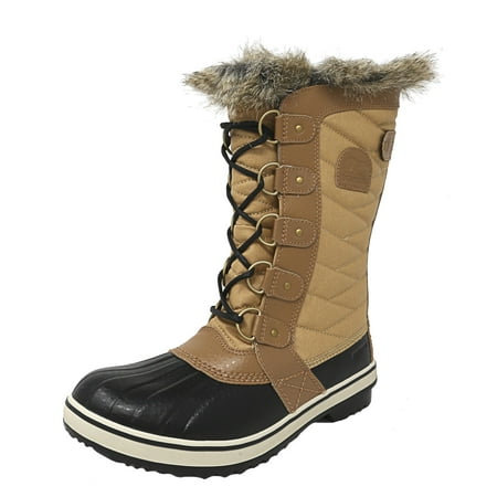 Sorel Women's Tofino Ii Curry / Fawn Mid-Calf Canvas Snow Boot - 6M | Walmart Canada