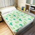 thumbnail image 3 of Cactus Blanket 40"x50" Green Fleece Blanket Soft Fuzzy Plush Throw Blankets Gifts for Men Women Girls and Boys, 3 of 6