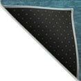 thumbnail image 7 of Dalyn Rugs Machine Washable Indoor/Outdoor Chantille Teal 1'8" x 2'6" Rug, 7 of 7