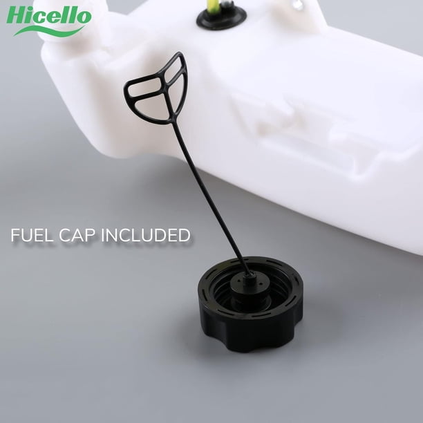 Depósito De Combustible Para Desbrozadora CG430, CG520, 405B, 43CC, 52CC, 47CC - Plástico De Alta Densidad, Incluye Manguera