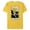 Yellow, variant on Marvel Tarot Arcana Moon Knight as the Moon Card - Short Sleeve Blended T-Shirt for Adults - Customized-Yellow