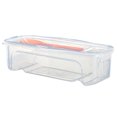 thumbnail image 1 of Microwave Pasta Cooker With Lid Clear PP Material Container Heat R Esistant N Oodle Bowl Airtight Food Storage Bo X For Spaghetti Fruits Lettuce With Drain Holes, 1 of 6